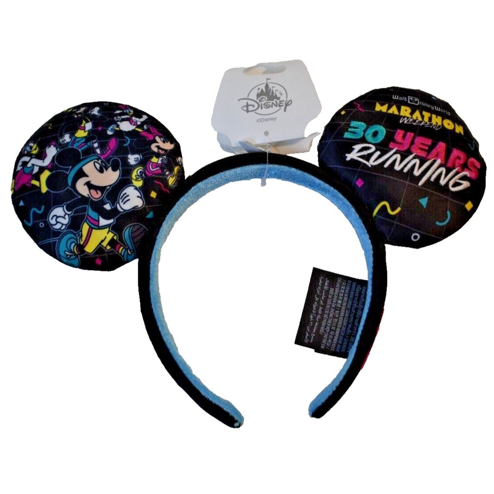 2023 Disney World Run Disney Marathon Weekend 30 Years Running Ears Headband